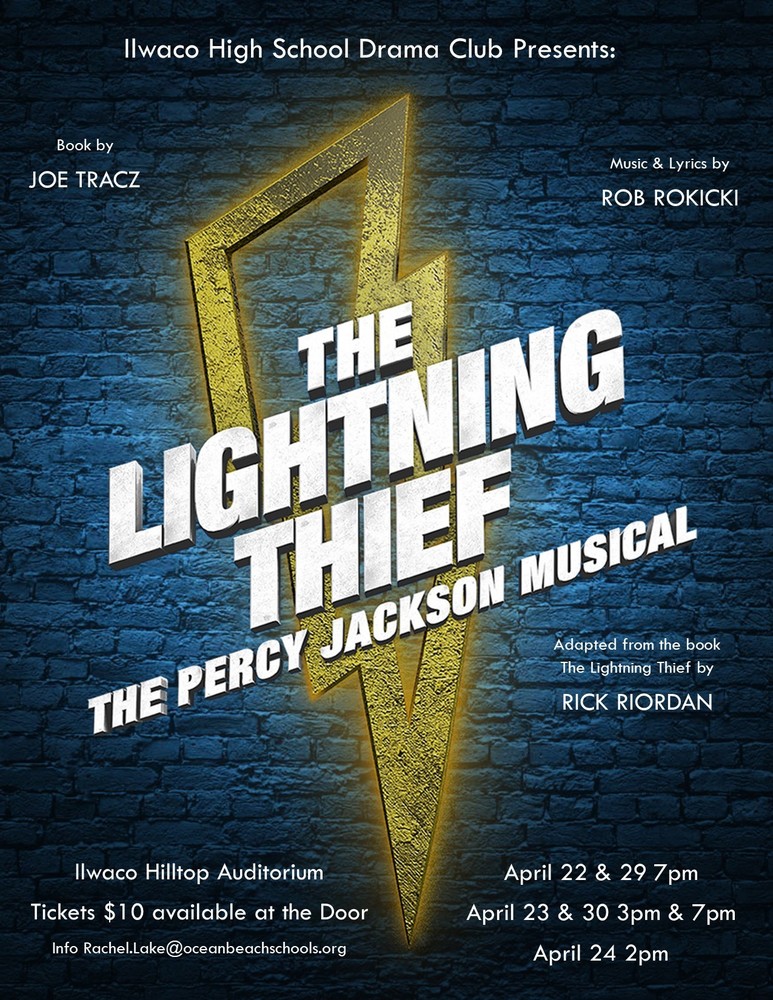 The Lightning Thief Musical Poster for IHS