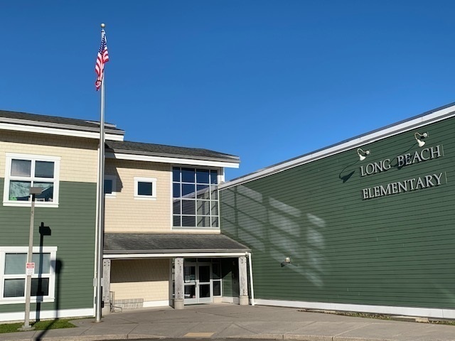 Entrance of Long Beach Elementary